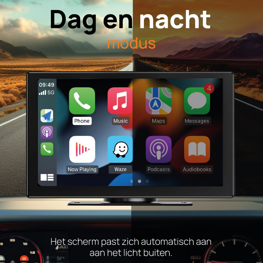 VANAVO® Navigatiesysteem 9 Inch